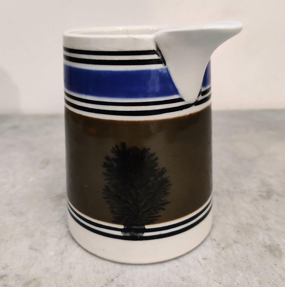 Thumbnail: Stylish Late C19th/Early20th Mocha Ware Pint Jug