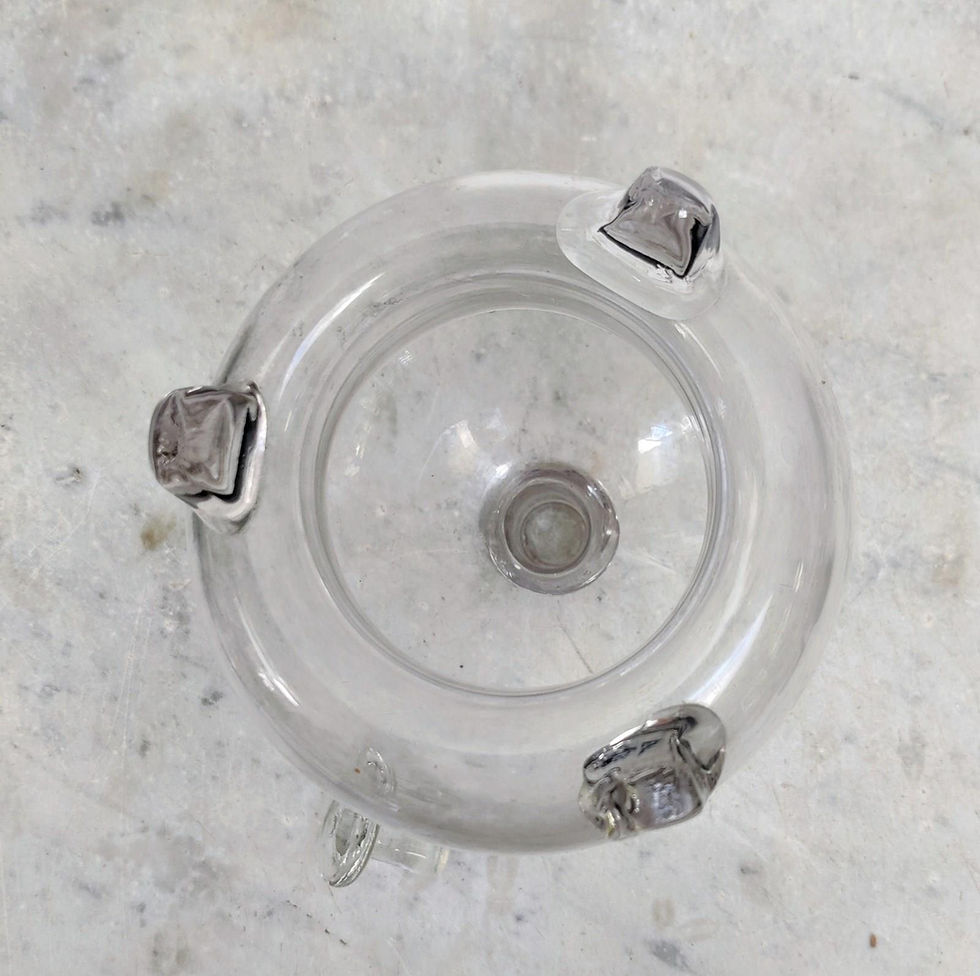 Thumbnail: Bulbous Hand Blown French Wasp Trap With Stopper