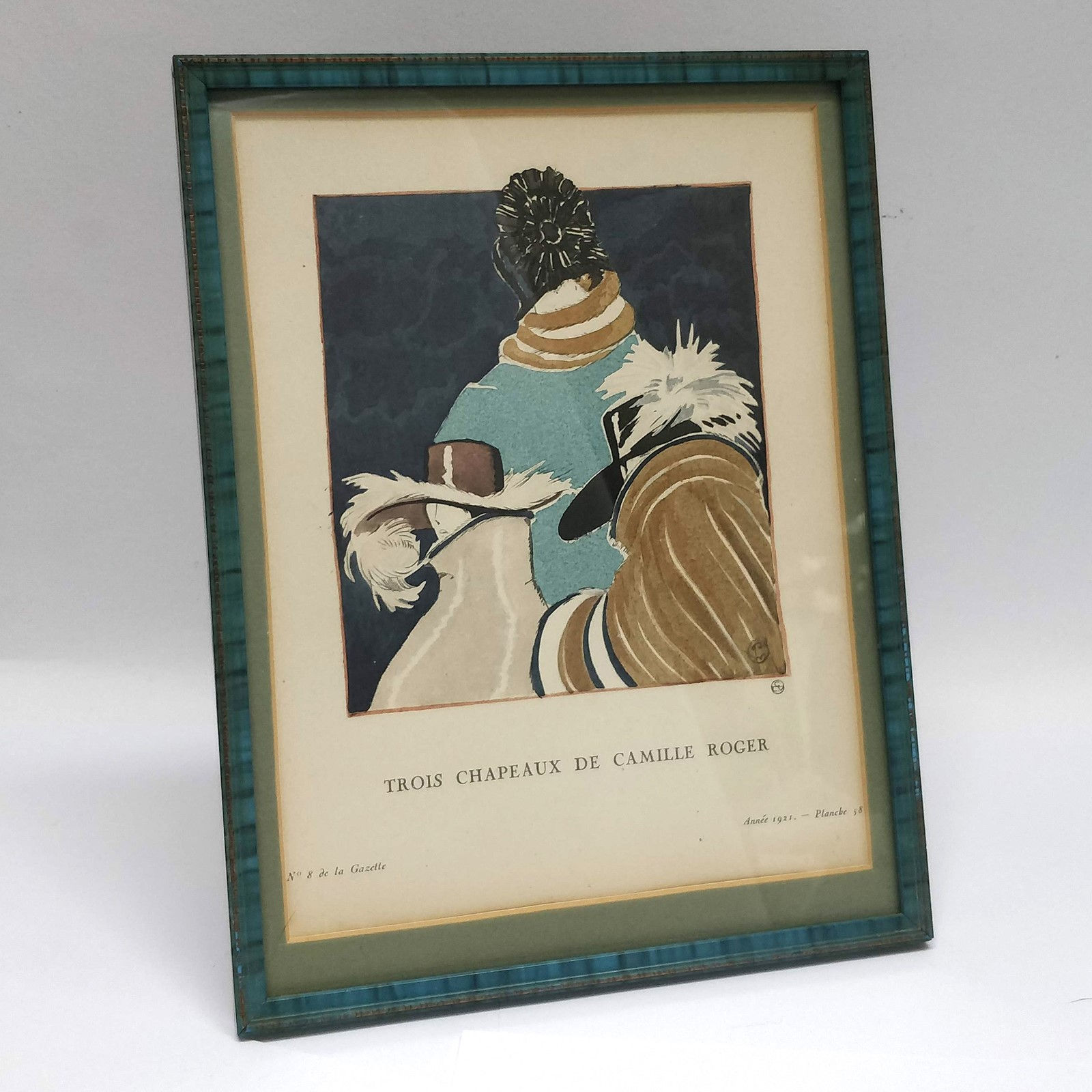 Gazette Du Bon Ton, 'Trois Chapeaux' 1921