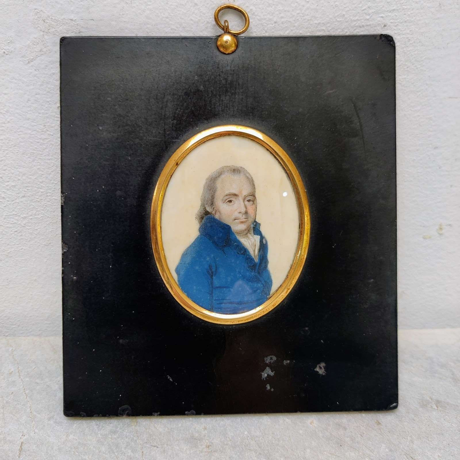 Early C19th Portrait Miniature Of A Gentleman