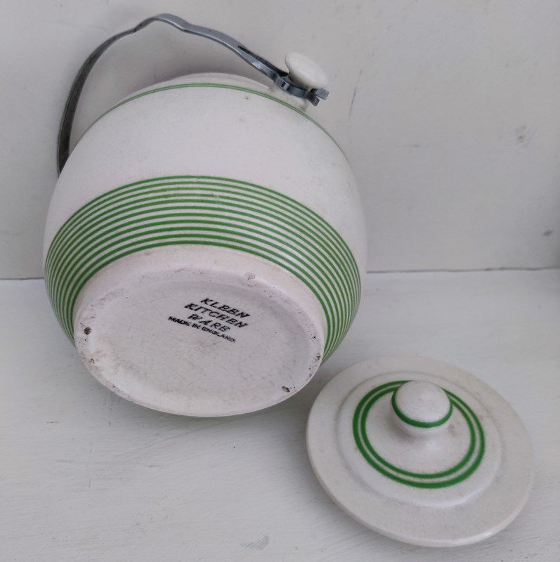 Thumbnail: 'Kleen' Kitchen Ware Biscuit Barrel