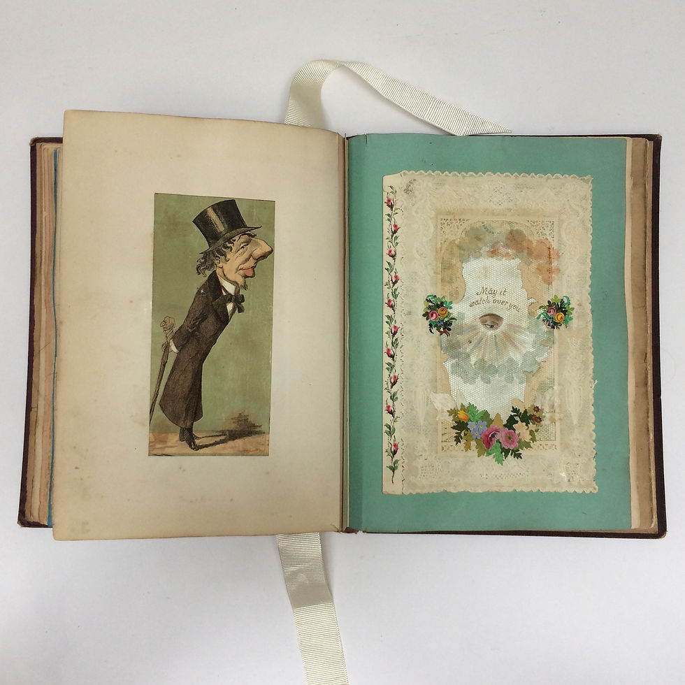 Thumbnail: Scrap Book- 1871