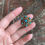 Thumbnail: Victorian High Carat Turquoise & Diamond Pendant