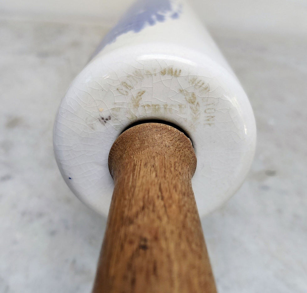 Thumbnail: Price's Blue & White Rolling Pin