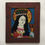 Thumbnail: St Barbara, Naive Reverse Painting On Glass