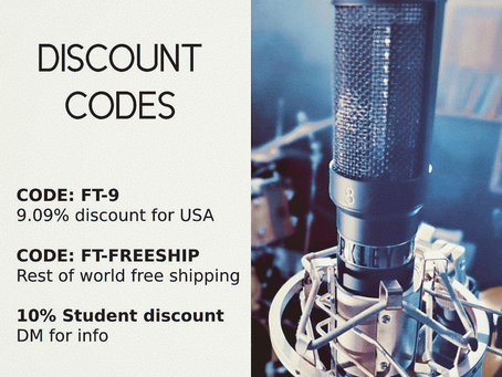 discount codes!