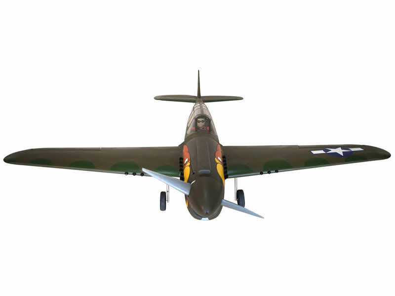 תמונה ממוזערת: CURTISS P-40N WARHAWK PARROTHEAD 38cc-61cc