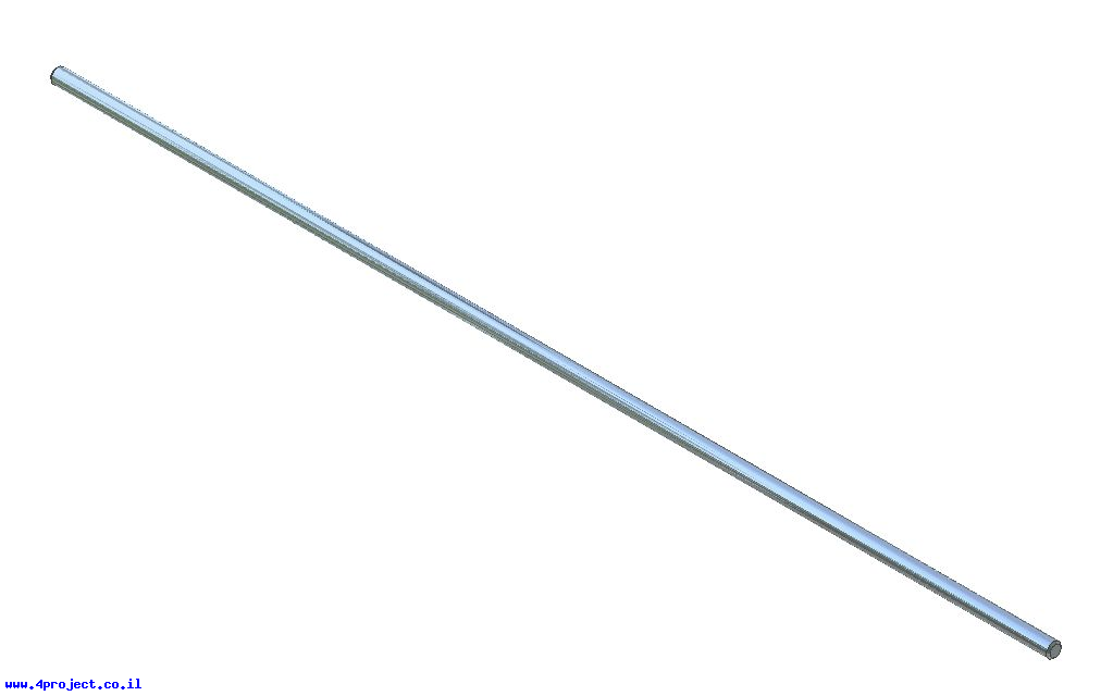 פלדה  קוטר 1.6מ"מ אורך 925מ"מ
