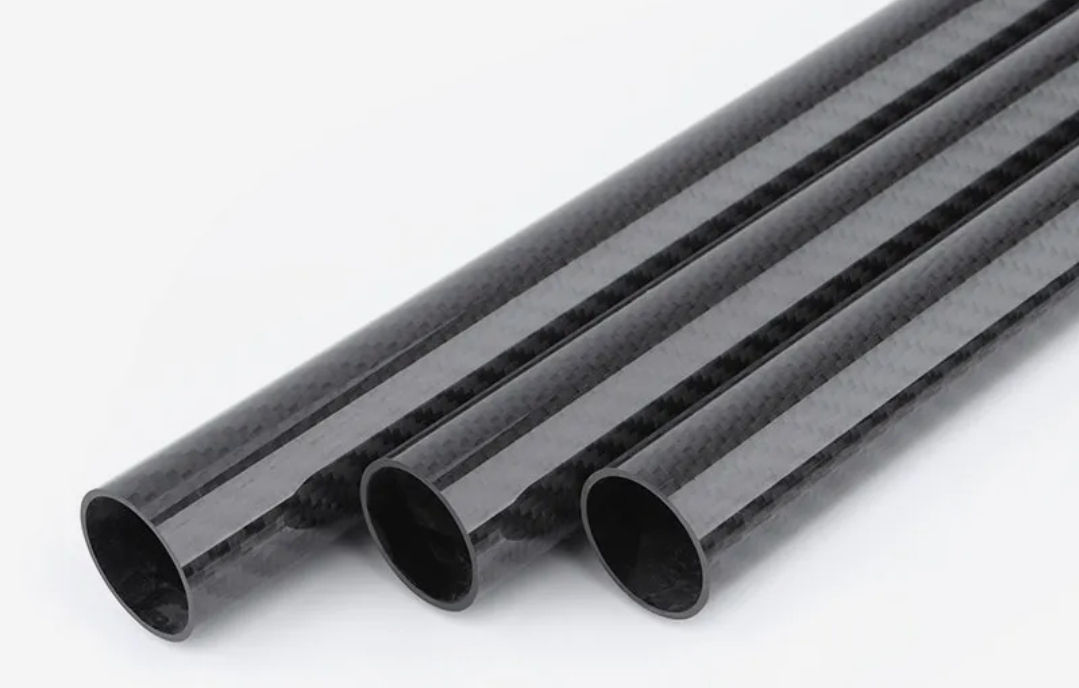 צינור קרבון16*14מ"מ סיבים לאורך