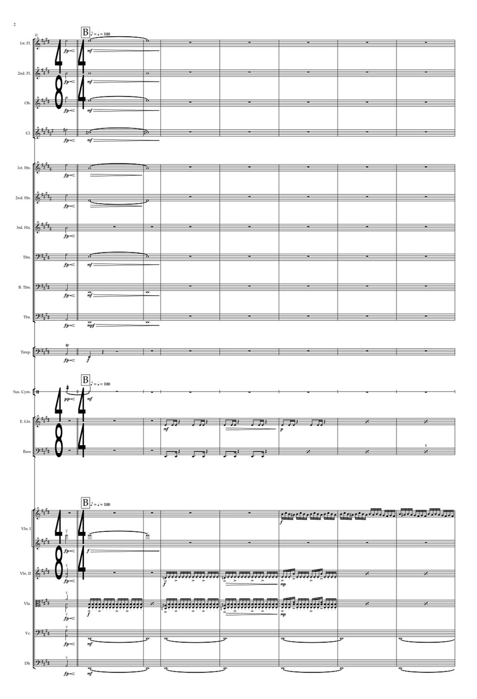 Thumbnail: Breathless | Symphony Orchestra Sheet Music | Score & Parts