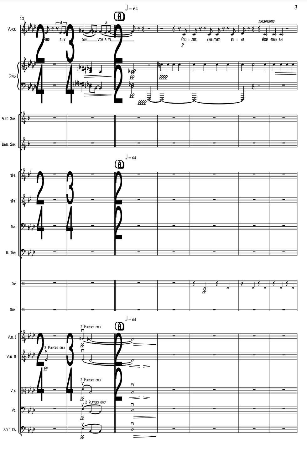 Thumbnail: Soja Soja | Symphony Orchestra Sheet Music | Score & Parts