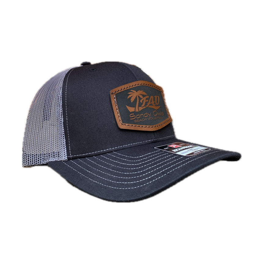 Thumbnail: FAU Sandy Owls / Black Bourbon Brown Patch / Black & Grey Hat