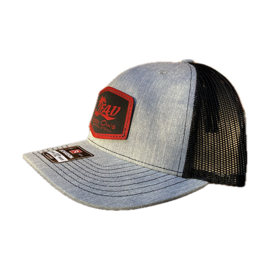 Thumbnail: FAU Sandy Owls / Black Red Patch / Heather Grey Black Hat