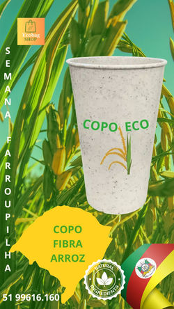 COPO FIBRA ARROZ