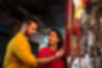 Candid pre-wedding photography in Rishikesh local market by Prism Eye Productions