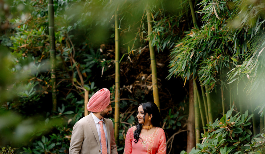 Natural candid moment during Uttarakhand traditional wedding