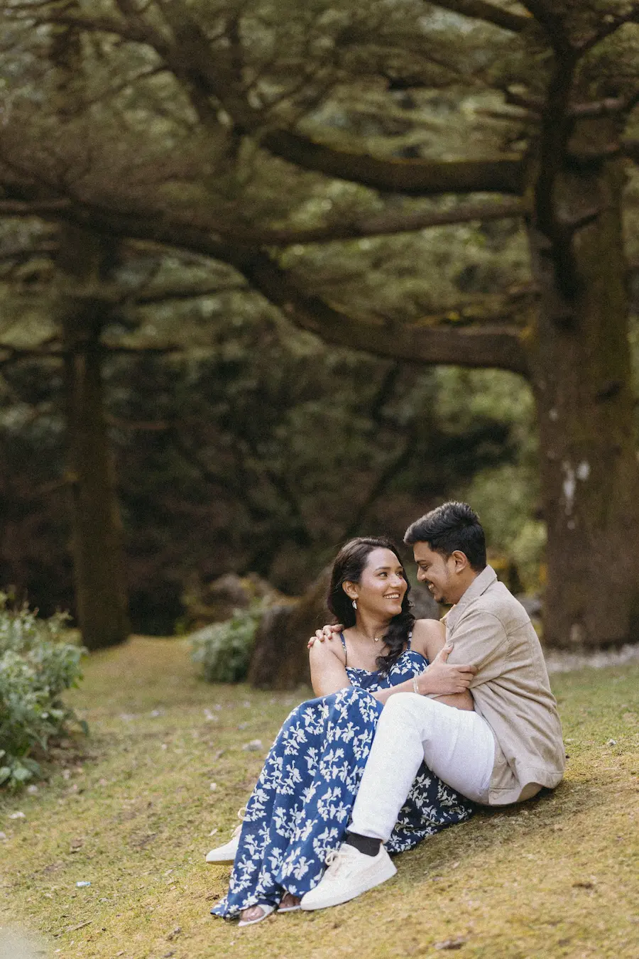 Natural location chosen by Prism Eye Productions for a perfect pre-wedding photoshoot