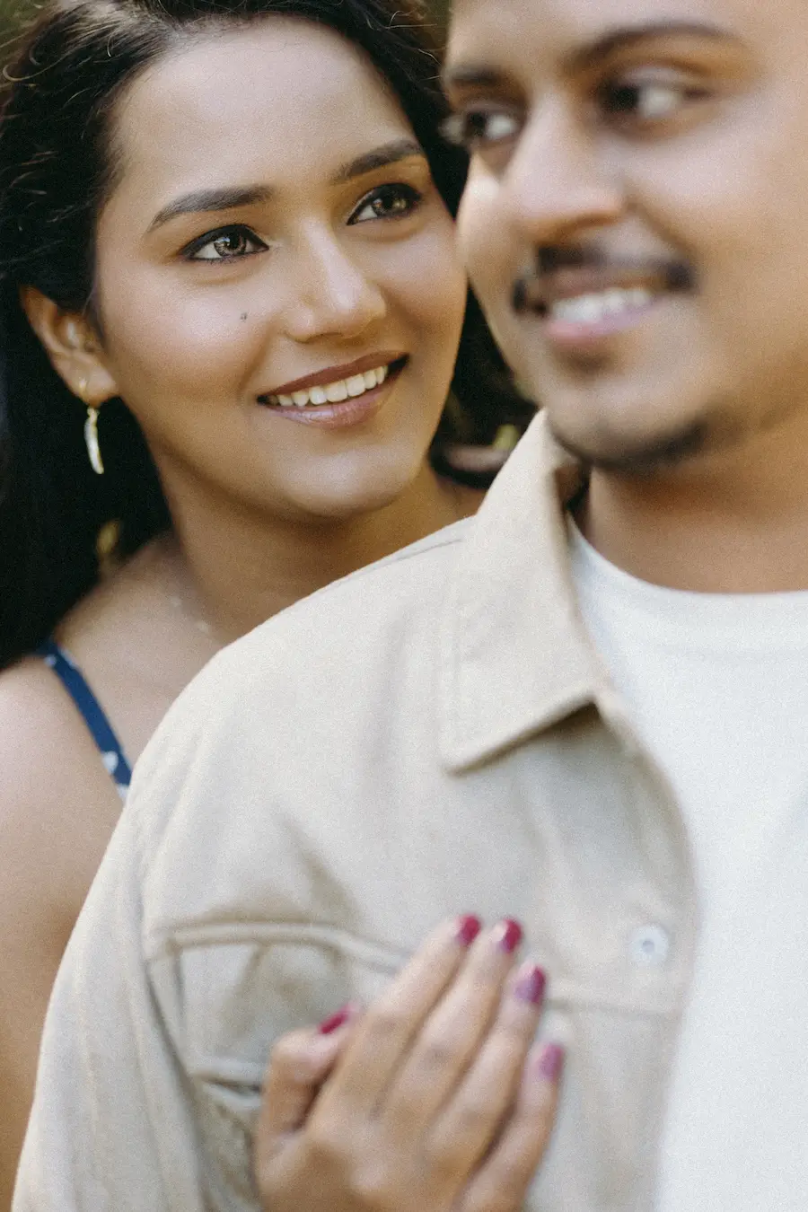 The moment of love and pure bliss during pre-wedding shoot in Dehradun