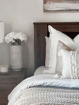 professionally cleaned bedroom