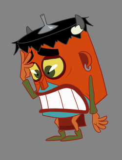 Vrai Faucon stressé