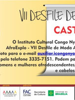 Ponto de Cultura de São Sebastião seleciona modelos para desfile Black Style