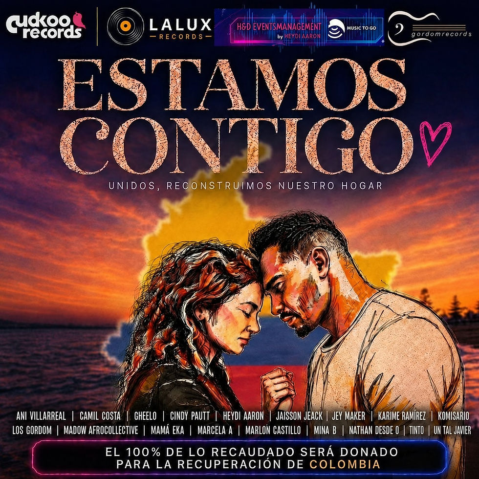 "Estamos Contigo" La Canción a beneficio de los damnificados del terremoto en Colombia