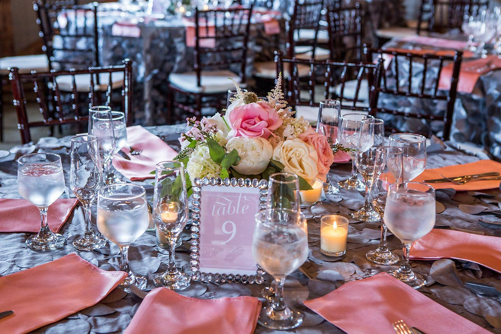 Tam Smith Events decor