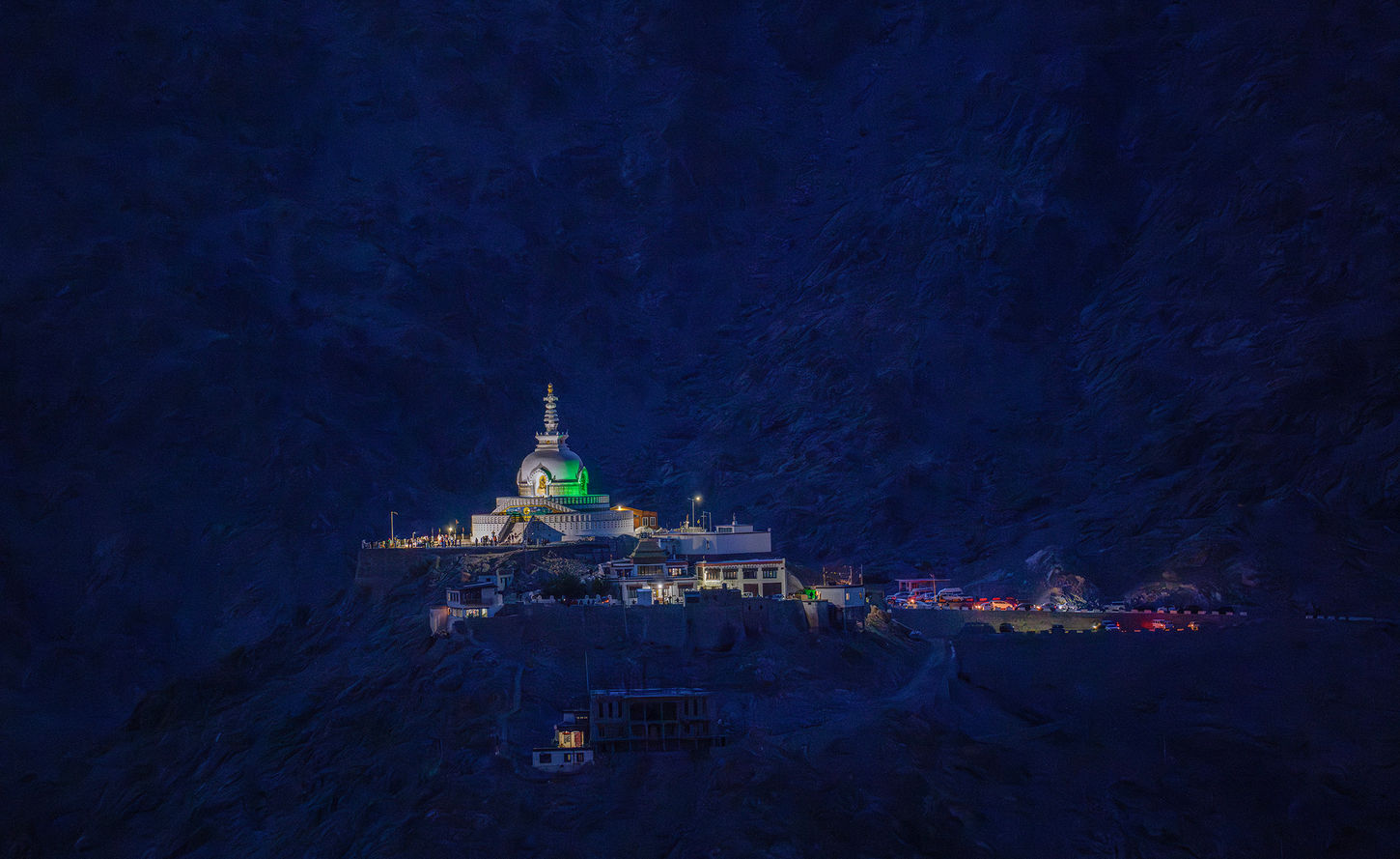 Shanti Stupa
