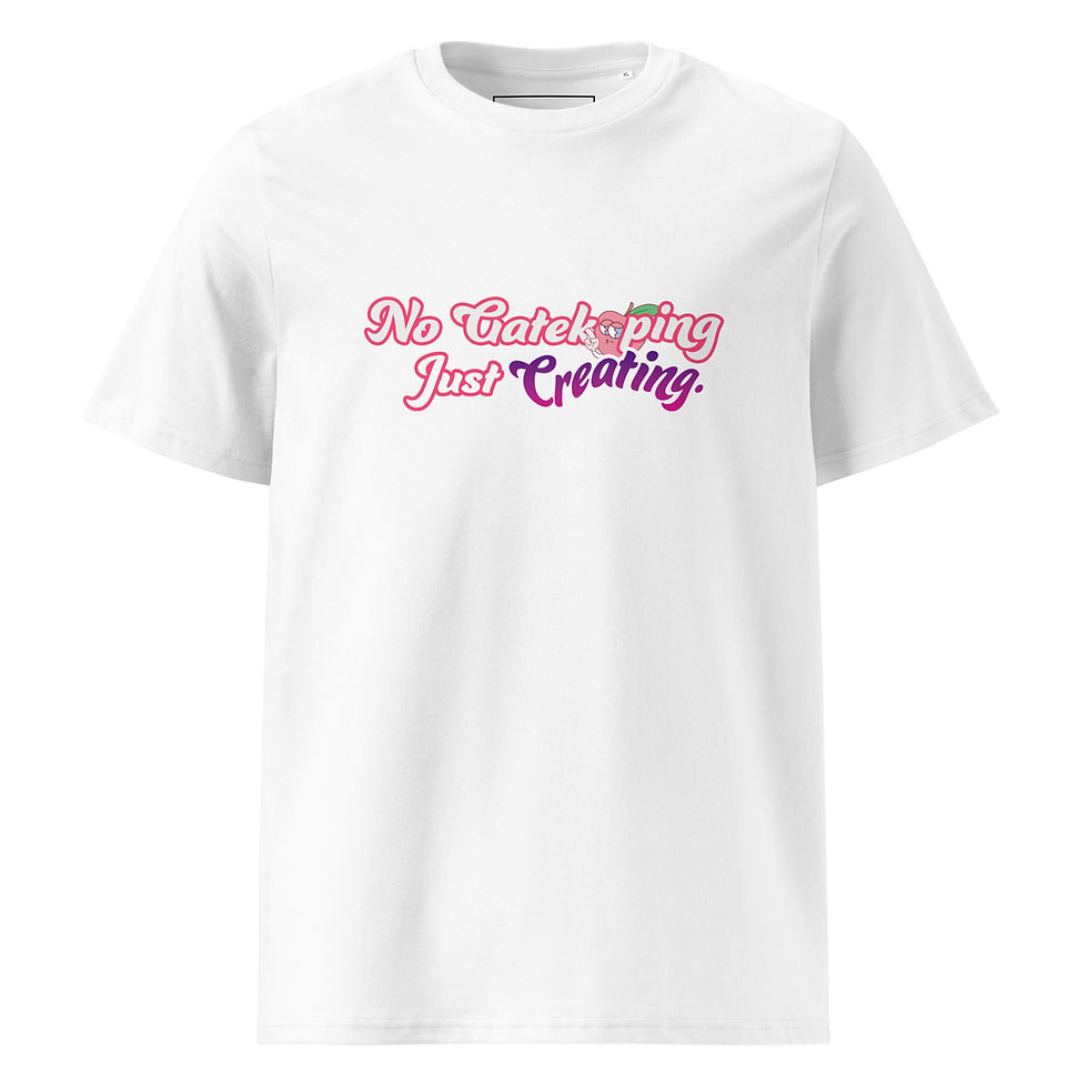 Thumbnail: Unisex No Gate Keeping Just Creating T-Shirt