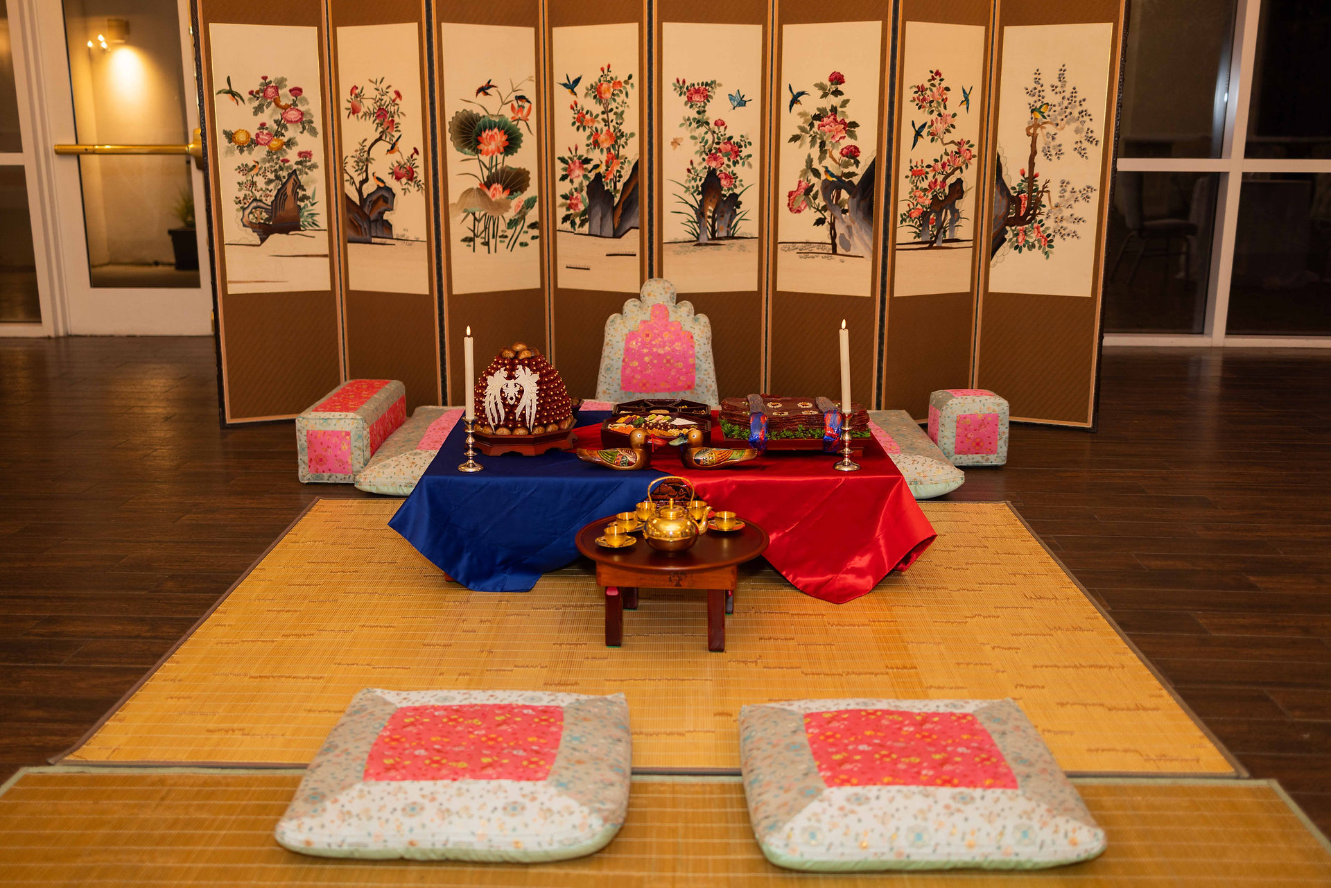 korean cultural wedding  ceremony 