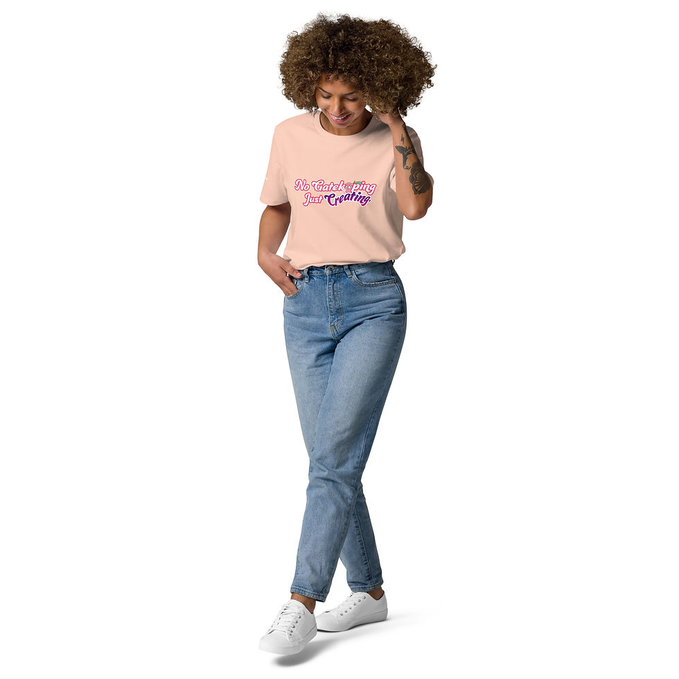 Thumbnail: Unisex No Gate Keeping Just Creating T-Shirt