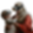 Renaissance mother and child with VR glasses