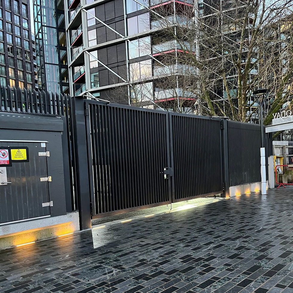 Contemporary Steel Gates