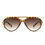 Thumbnail: Unityth - Geometric Retro Round Vintage Fashion Aviator Sunglasses
