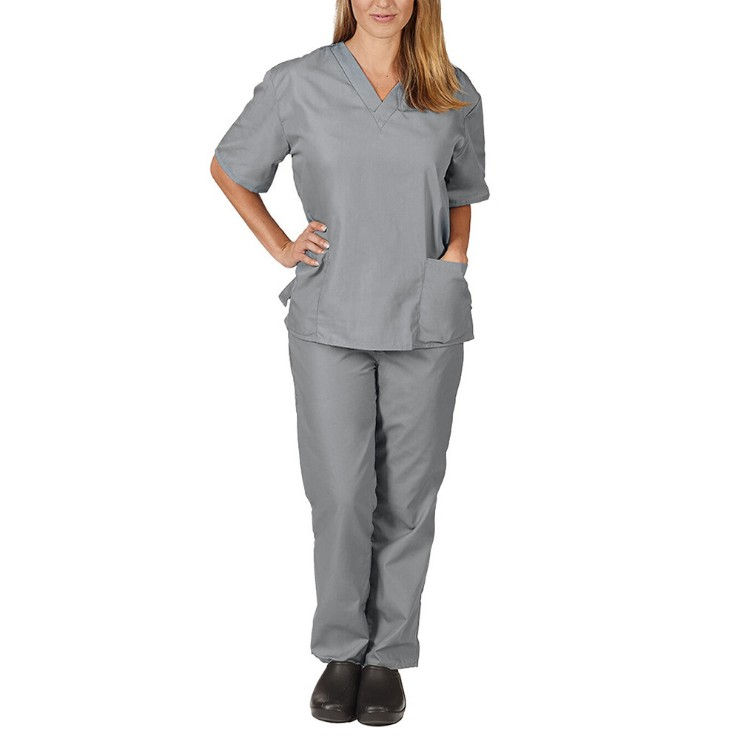 Thumbnail: Hospital Nursing Scrubs Sets Nurse Uniform