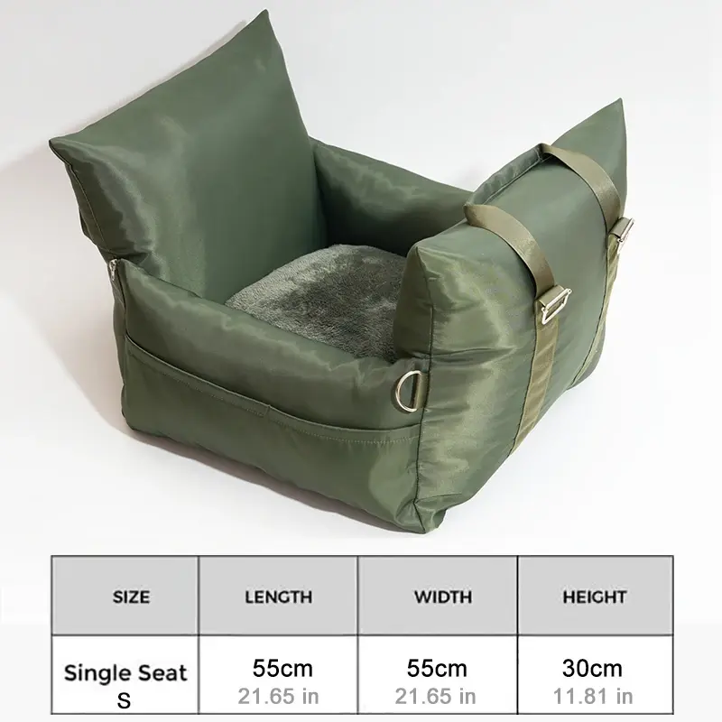 Thumbnail: Waterproof Dog Car Seat Bed