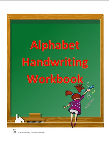 Alphabet Handwriting Workbook (capital letters) | Teacher Mommy-Mommy