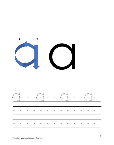 Thumbnail: Alphabet Handwriting Workbook (paperback)