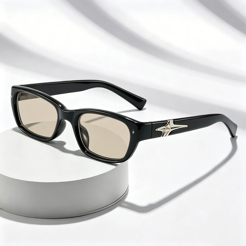 Miniatura: Y2K New Fashion Square Sunglasses Women Men Luxury Brand Shades Punk Sports Sun 