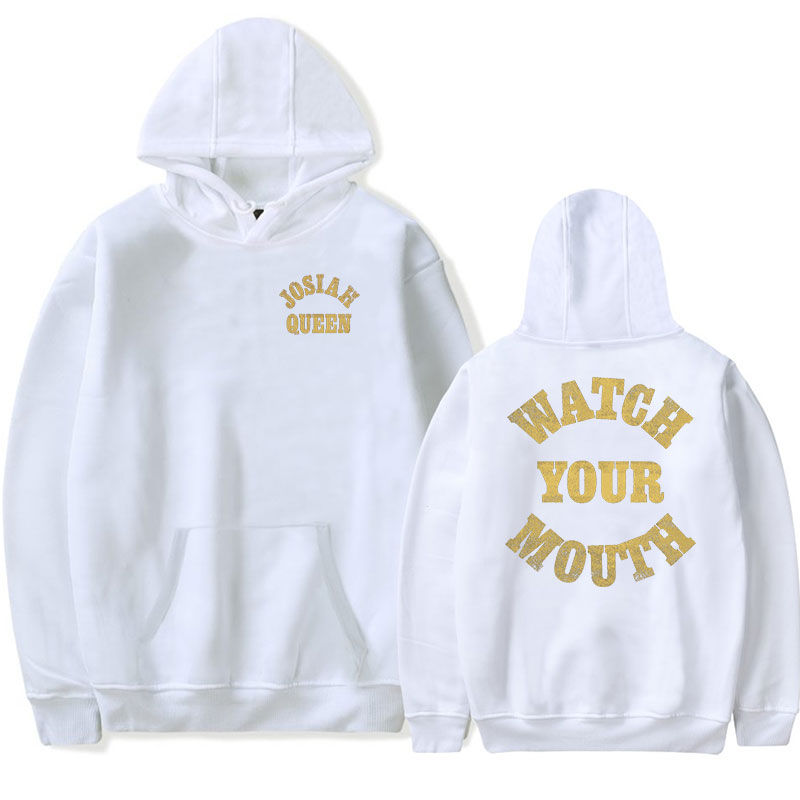 Miniatura: Josiah Queen Merch Watch Your Mouth Hoodies Sweatshirt Printed Logo Women/Men lo