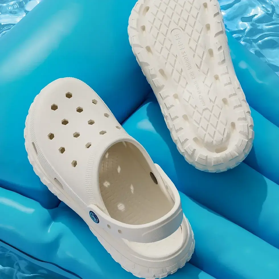 Miniatura: 2026 Summer Hollow Out Closed Toe Non-slip Sandals Soft Bottom SandalsMen Lightw