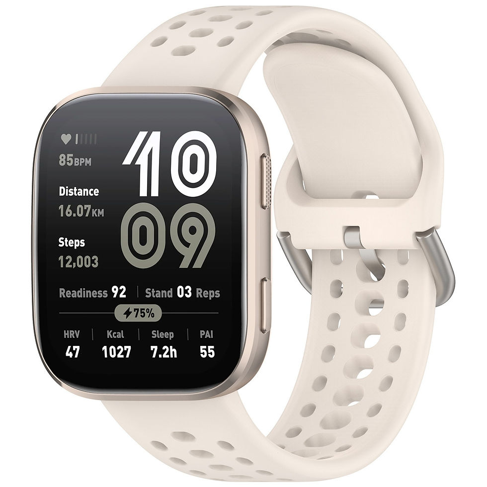 Miniatura: 22mm Official Silicone Strap For Amazfit Bip 6 Balance 2 Breathable Bracelet Wri