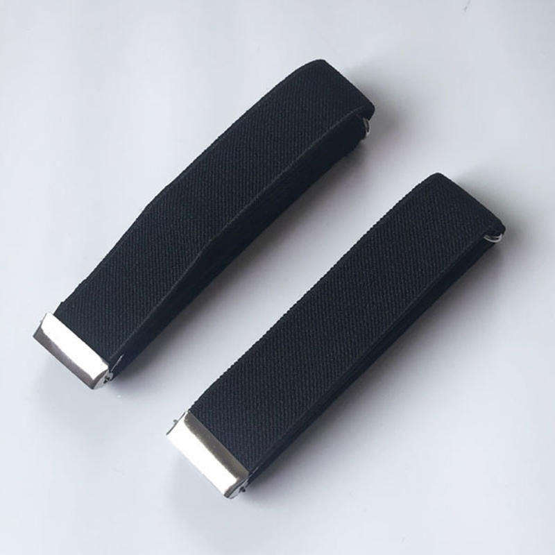 Miniatura: 1Pair Elastic Armband Shirt Sleeve Holder Women Men Fashion Adjustable Arm Cuffs