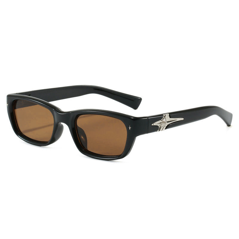 Miniatura: Y2K New Fashion Square Sunglasses Women Men Luxury Brand Shades Punk Sports Sun 