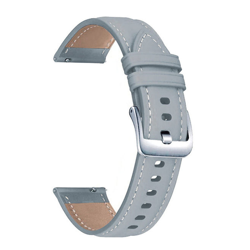Miniatura: Leather 20MM Watch Band Wristband For Huawei Watch GT2/GT3 Pro 42mm 43mm Smartwa