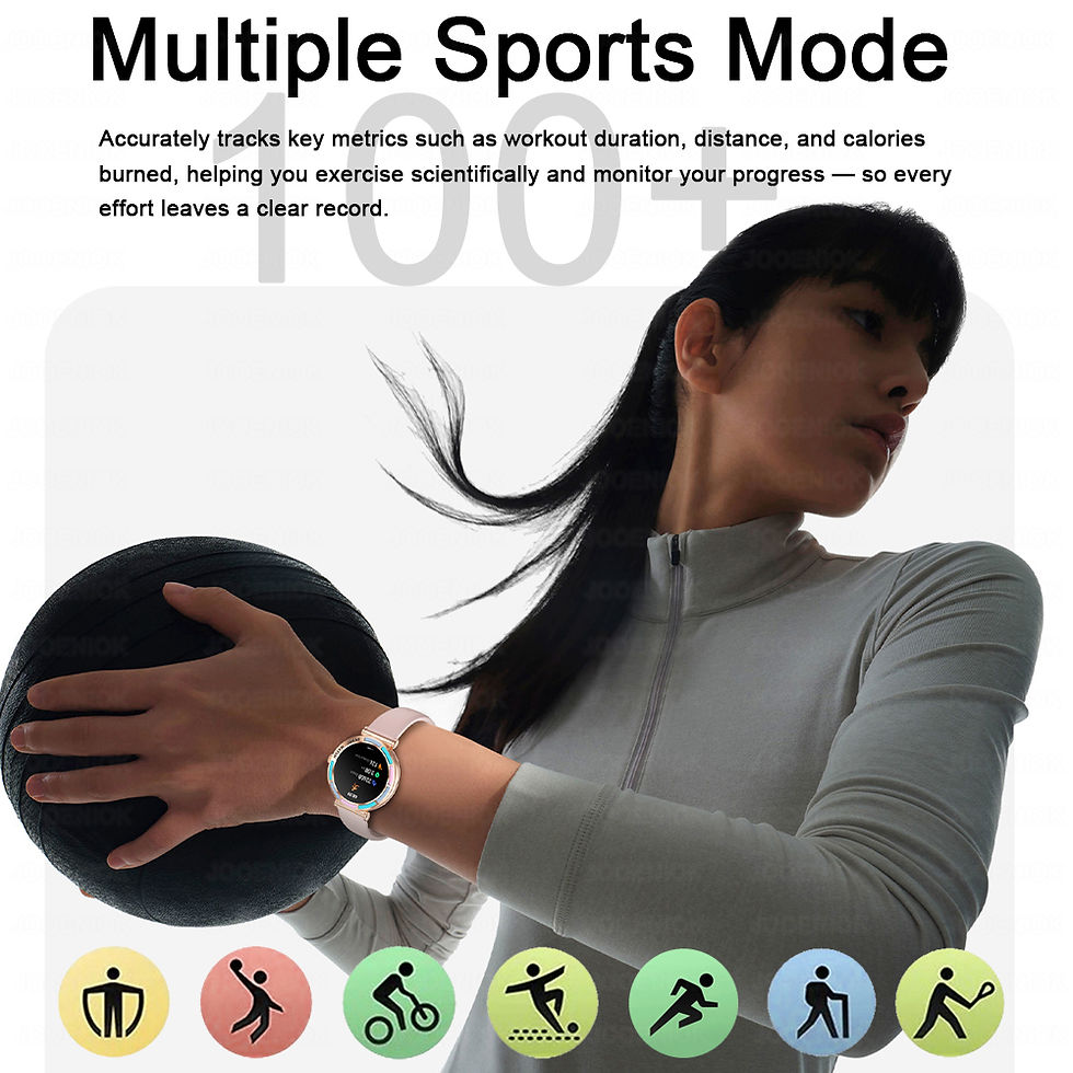 Miniatura: 2025 New Lady Fashion Smart Watch Women HD Screen Sport Heart Rate Bluetooth Cal