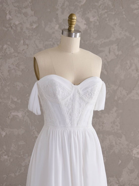 Thumbnail: Maggie Sottero Karena Boho Corset Wedding Dress