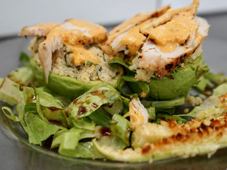 Quinoa Stuffed Avocado