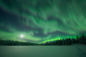 Yllas National Park Northern Lights Lapland