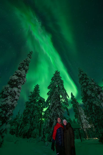 Northern Lights Levi Yllas Pallas National Parks